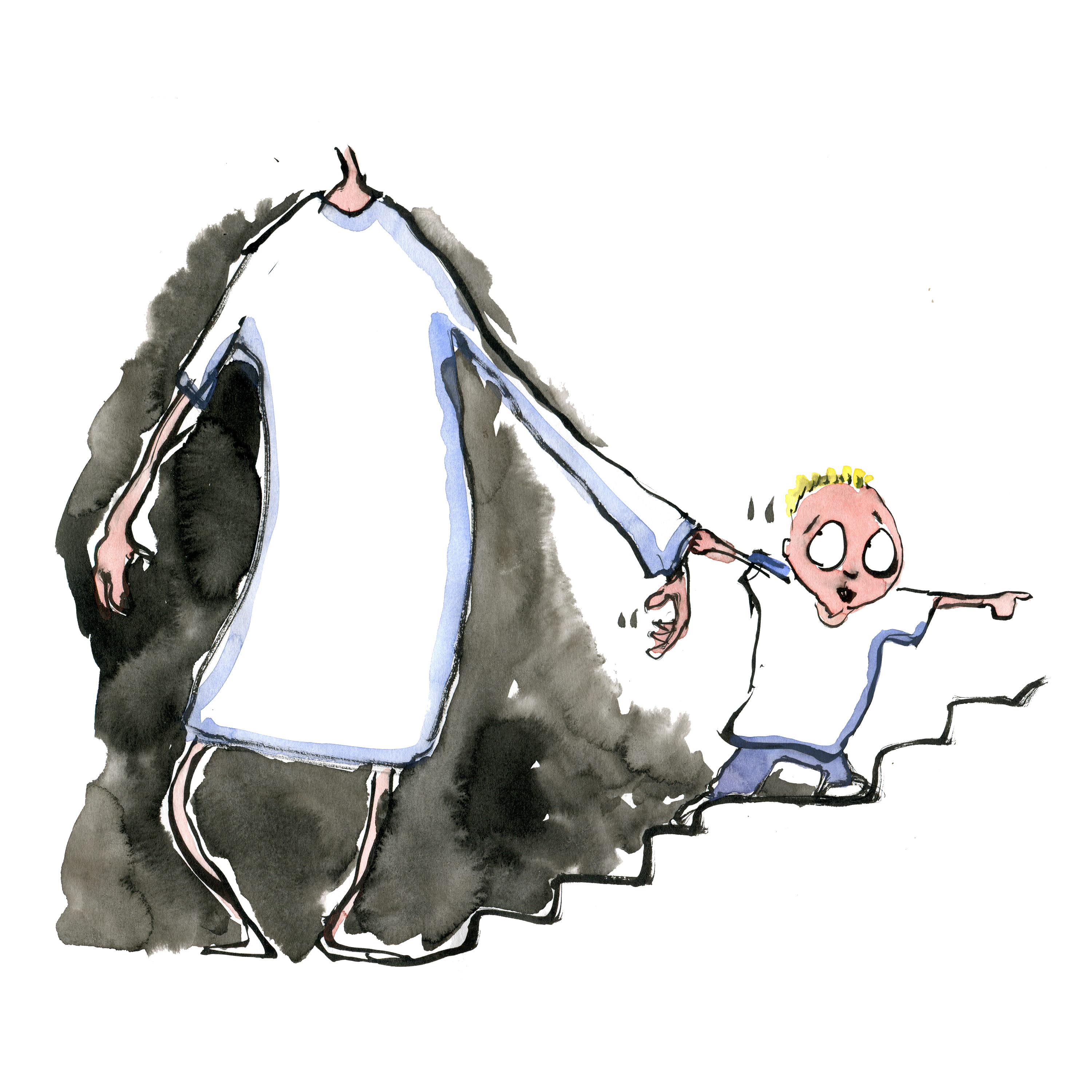 Når børn står alene med ansvaret