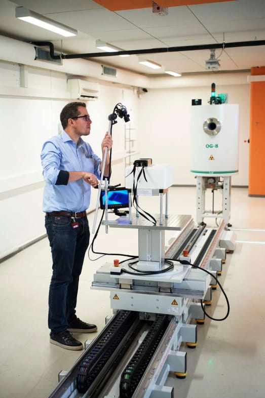 Opstilling kildekarrusel