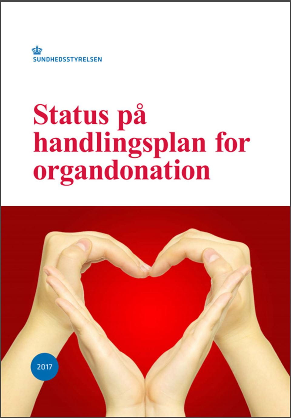 Status på handlingsplan for organdonation
