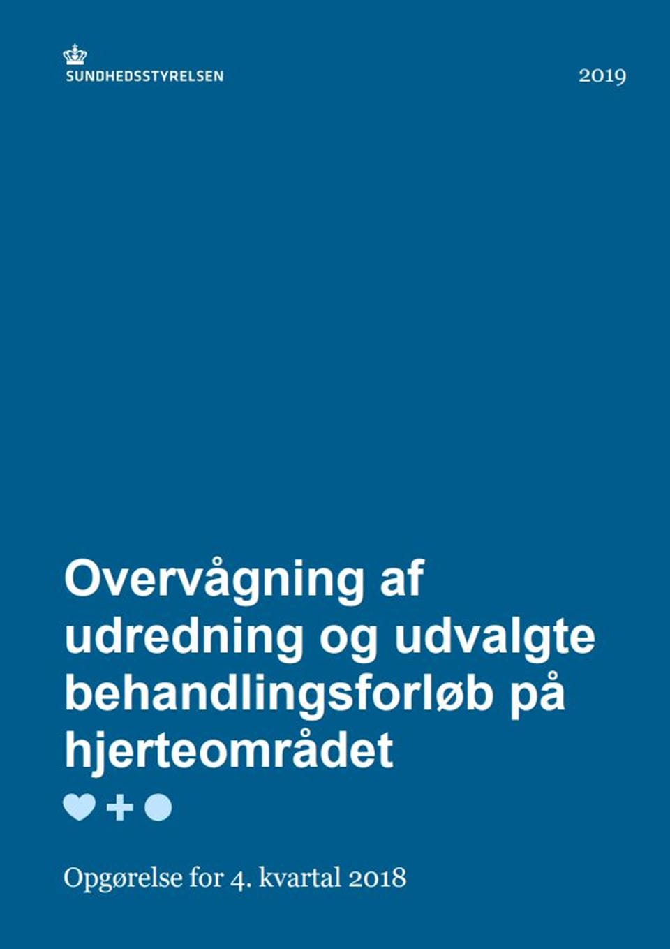 Overvågning a behandlingsforløb på hjerteområdet - 4. kvartal 2018