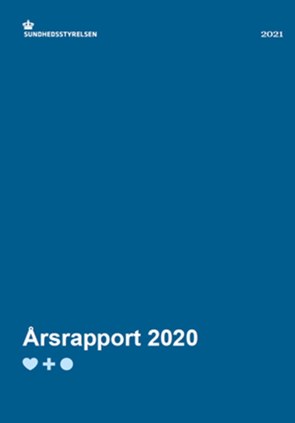 Årsrapport 2020 - Sundhedsstyrelsen