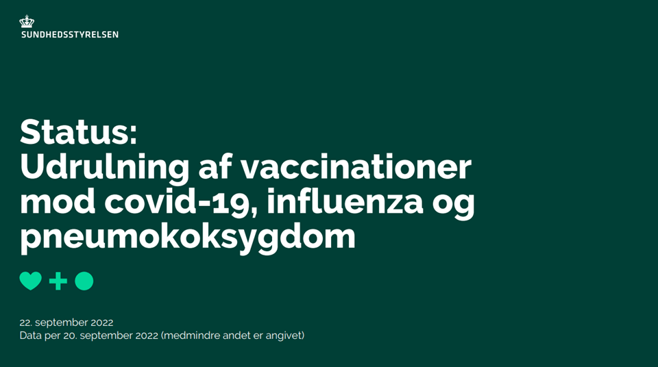 Udrulning af vaccinationer mod covid-19, influenza og pneumokok­sygdom