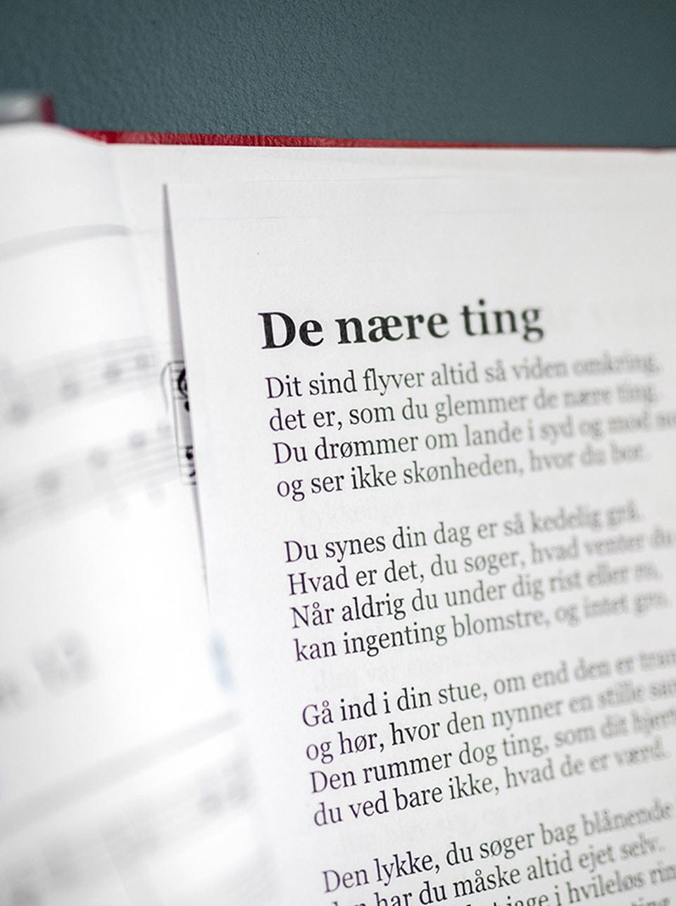 Nodeblad og sang på demenscenter